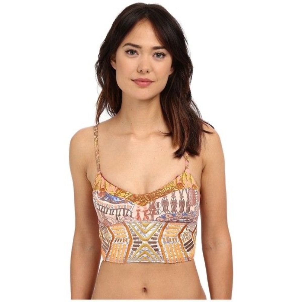 Maaji Multicolor Printed Bikini Set - Orange, Pink, Purple, Blue - Picture 2 of 6